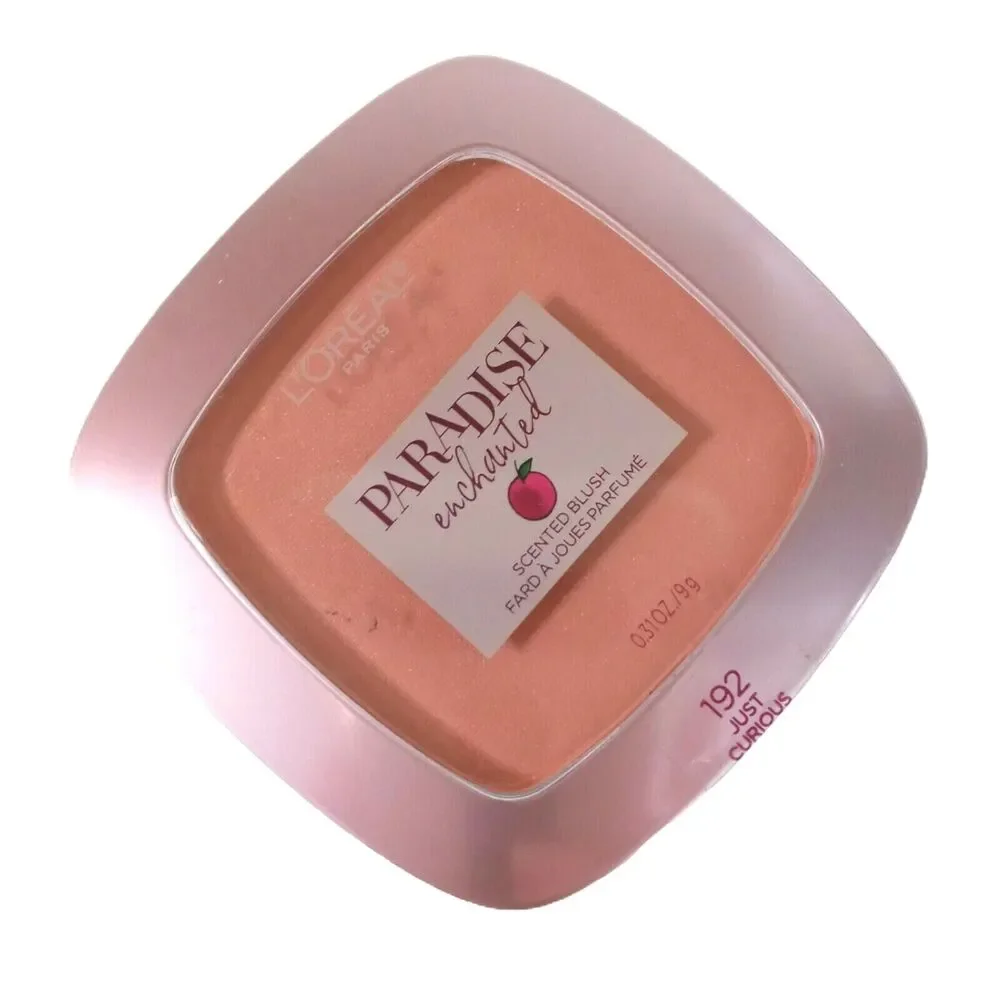 L'oreal Blush 192 Just Curious Paris Paradise Enchanted Fruit Scented Shade New
